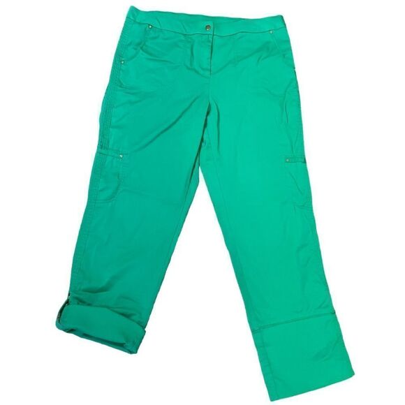 Bundle of 3 Pair of Chico's Lightweight Summer Travel Pants - Size 2 Large 12 - Picture 4 of 13